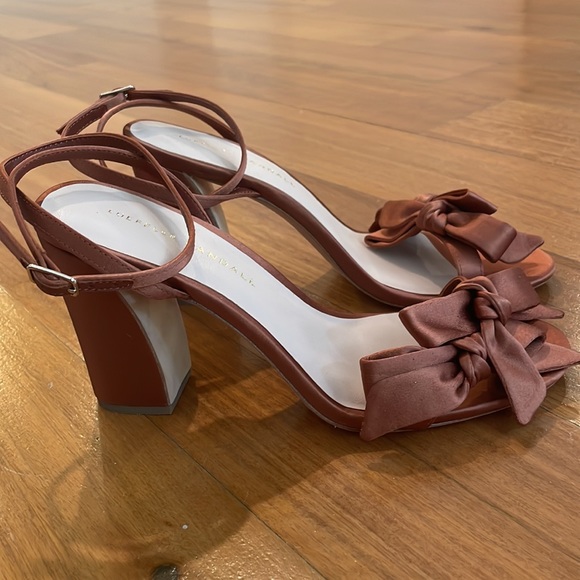 Loeffler randall satin heels (new) - Picture 5 of 6